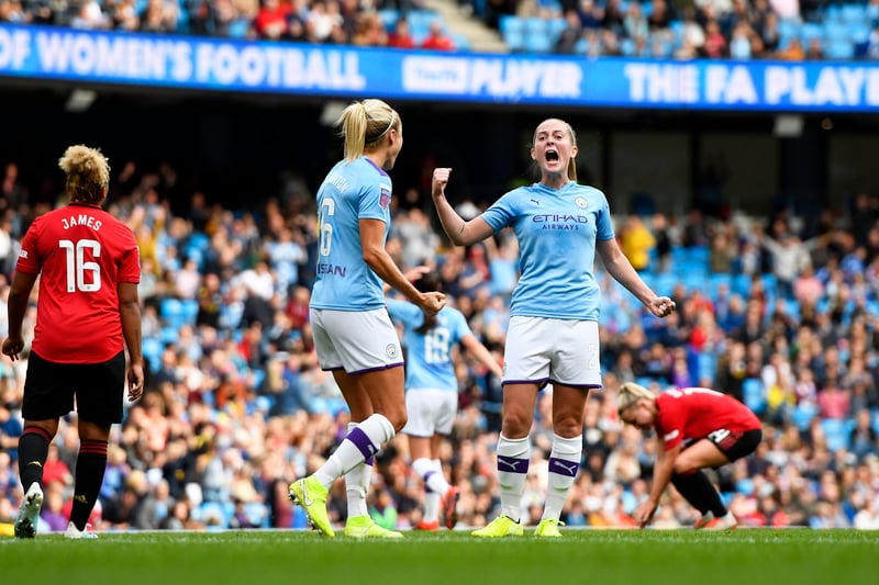 Manchester City hosted their closest geographical rivals at the Etihad Stadium for the first time in the club’s history.  A crowd of over 31,000 attended which stands as a record in the Women’s Super League.  Caroline Weir helped her home side to win a tightly fought 1-0 victory over the visitors but this fixture has helped paved the way for other WSL fixtures to take place at larger stadiums. 