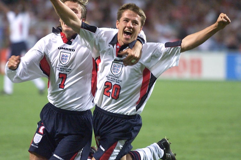 Owen is one of ten players to have scored 150 or more goals in the Premier League and is the youngest to have reached the 100 mark in the Premier League.  He joined the England senior squad in 1998, becoming England’s youngest player and youngest goalscorer at the time.  His iconic goal against Argentina at the 1998 FIFA World Cup made him one of the most sought after players in the world. 