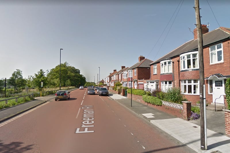 High Heaton had 834.4 Covid-19 cases per 100,000 people in the latest week, a rise of 33.7% from the week before. (Image: Google Streetview)