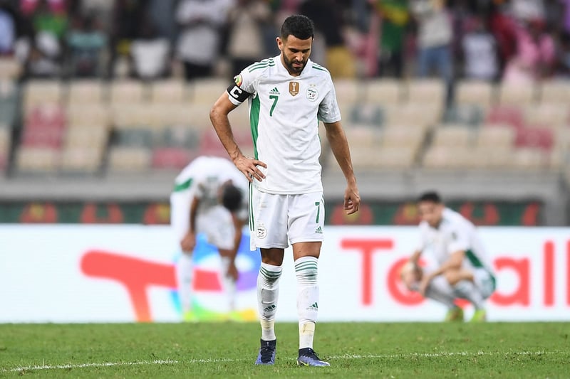 Riyad Mahrez has had a disappointing year with Algeria, failing to qualify for the World Cup after previously being knocked out of the AFCON in the group stage. 