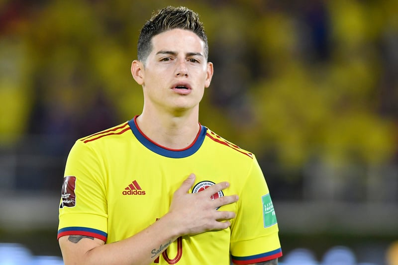 Rodriguez career seems to be have gone downhill since he shone for Colombia at the 2014 World Cup and will now be unable to impress at his third successive tournament.