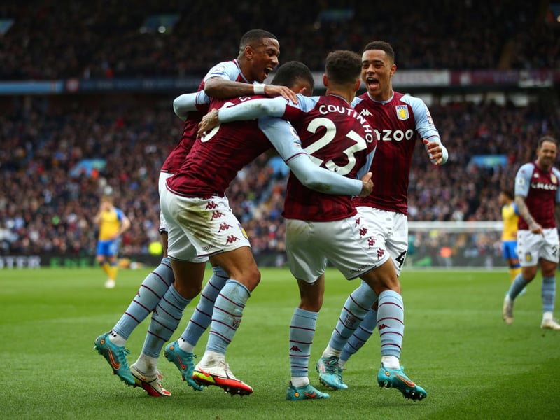 The last time Villa grabbed the lead in a match and dropped points was a 2-1 defeat at Brentford on January 2.