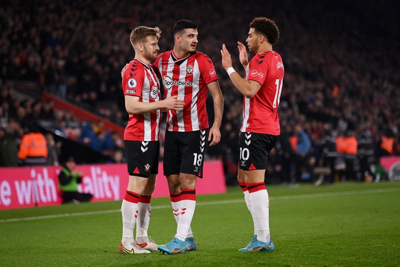 The Saints are set for a 12th place finish this season, with the phenomenal work of young England star James Ward-Prowse proving pivotal in their improved fortunes.