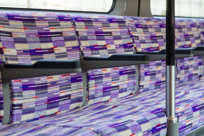 According to TfL, the choice of interior colours and moquette are designed to ‘create a calm, consistent look and feel, that won’t date.’ Credit: TfL