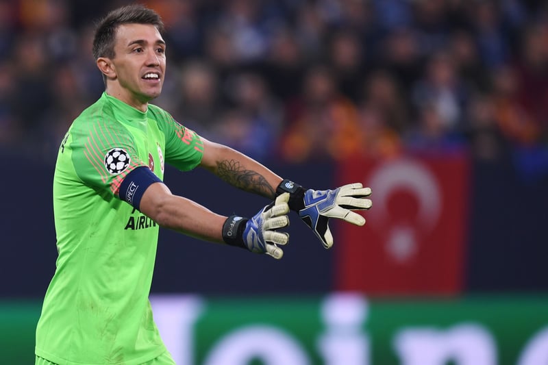 The goalkeeper has four clean sheets in  nine Europa League appearances.
