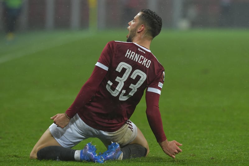 The Sparta Prague defender scored twice in the Europa League, picking up three clean sheets.