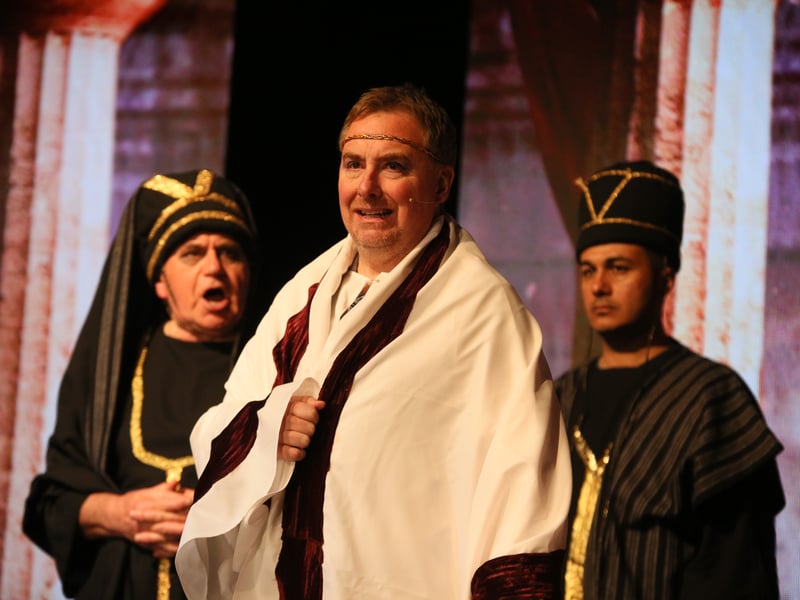 Passion plays dramatise the Easter story, telling of the events leading up to Jesus’ death and resurrection