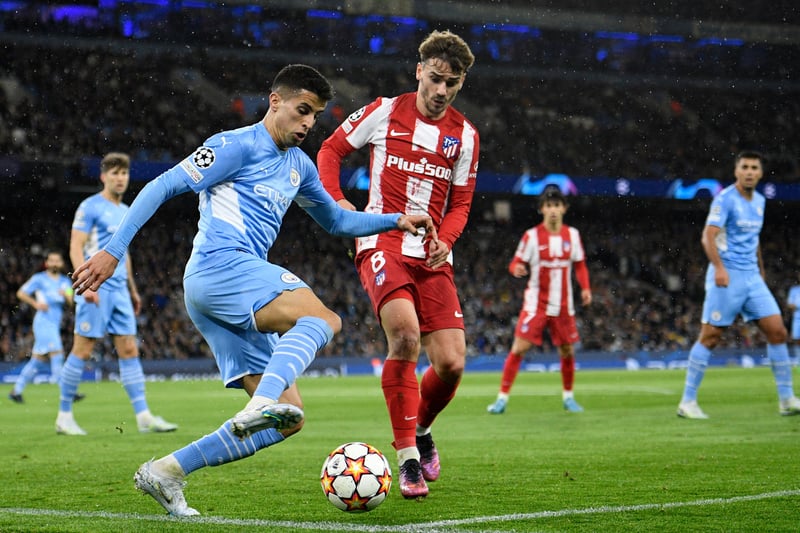 Was City’s best player in the first half, and posed the greatest threat for Atletico’s backline. His levels dropped a little after the break, but he still threatened with his penetrative crosses and runs.