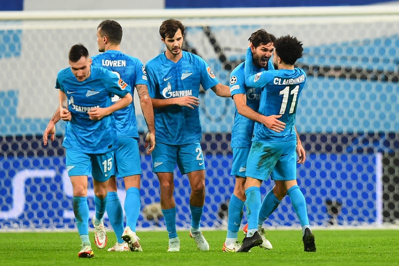 Zenit finished third in Group H.