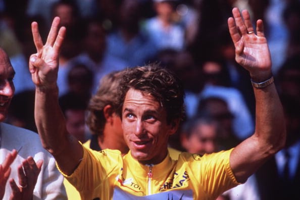 Lemond had already won one Tour de France when he was accidentally shot while turkey hunting the following year. The cyclist was 20 minutes from bleeding to death before he was operated on. He then developed a bowel obstruction following the shooting and was forced to undergo yet another surgery. He took two years to recover but, with 35 pellets remaining in his body, went on to win the Tour de France another two times.