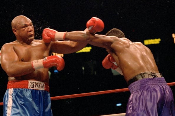 George Foreman came out of retirement at 38 and began boxing his way to the top again. At 45 years old he shocked fans when he knocked out 26-year-old Michael Moorer with a right punch to the chin and became world champ - two decades after holding his first title.