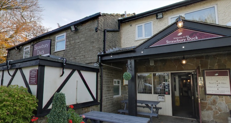 The area around this pub was once frequented by ducks hence the name.