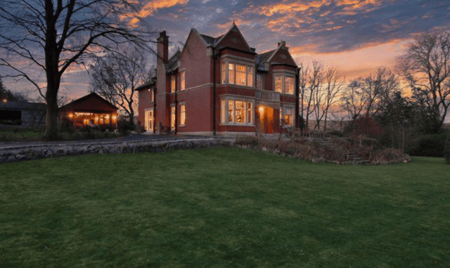 This beautiful home was built in 1929 for a mill-owner