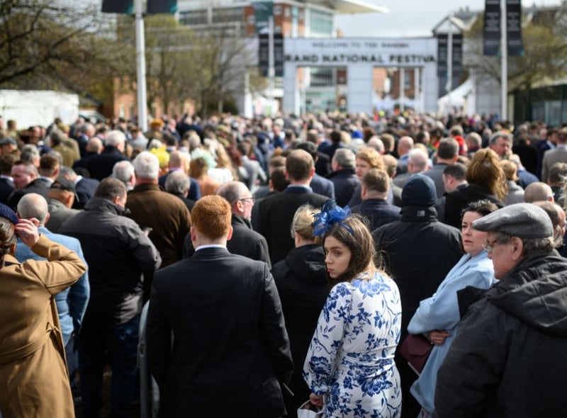 Thousands have turned up for the first day of the Grand National Festival 2022.