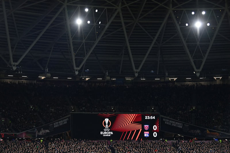 Fans were packed in at the London Stadium in their numbers