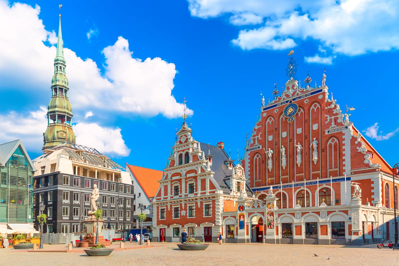 You get a lot of bang for your buck with an Easter weekend away to Riga.  Flights with Ryanair will get you there first thing on Friday morning and you'll have the whole day on the Monday too. 