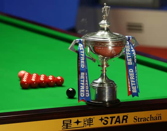 The World Snooker Championship begins this weekend