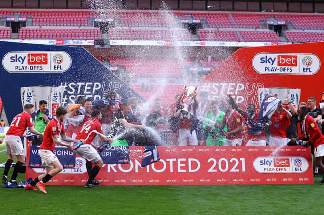 There have been four teams promoted via the play-offs in seventh place. (Photo by Richard Heathcote/Getty Images)