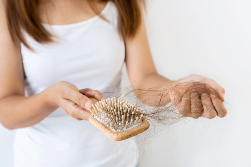 Some people may suffer from hair loss after contracting Covid, but symptoms may not occur until months after infection. It occurs because the hair follicles are overstimulated during infection, after which they change into a resting/shedding phase at the same time. Studies have previously found women are mostly affected, but lost hair should start to come back after several months.