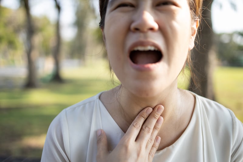 People infected with Omicron have reported developing a hoarse or croaky voice before starting to feel unwell. Studies have found there is a connection between Covid and vocal cord mobility, with the infection increasing the risk of vocal cord paralysis due to peripheral nerve damage. This is often an early sign of infection and will typically give way to a sore throat.