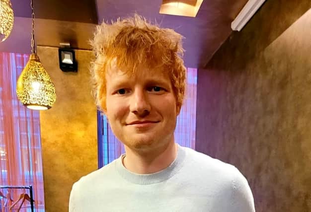Ed Sheeran at Asha’s in Birmingham