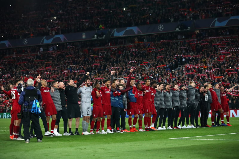 The greatest European night under Klopp. Back from 3-0 down in the semi-final first-leg thanks to two goals from Gini Wijnaldum and Divock Origi - the winner courtesy of that infamous Trent Alexander-Arnold corner.