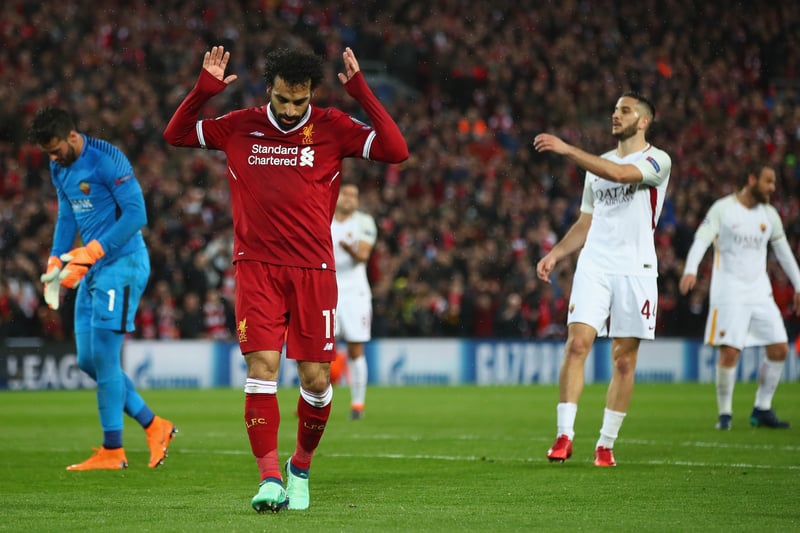 A sumptuous Mo Salah double set Liverpool on their way to a brilliant first-leg win in the semi-final. But the Reds were made to sweat, losing 4-2 in Rome and progressing to Kyiv 7-6 on aggregate.