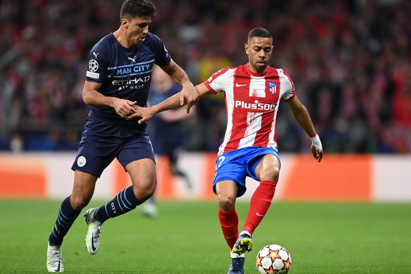 Helped link the play in the opening 45 minutes but had a very different role in the second half as Atletico saw more of the ball. Rodri’s defensive play helped City hold the hosts at bay.
