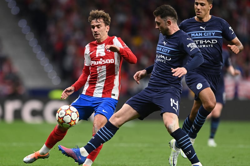 Similar to Stones, Laporte was solid for the visitors and limited Atletico’s chances to attack.