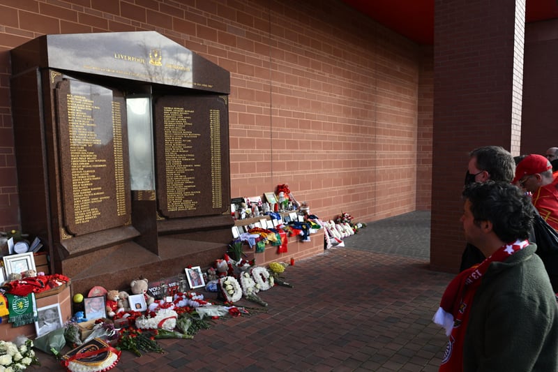 96 Liverpool football fans were killed during a FA Cup football tie between Liverpool and Nottingham Forest at Sheffield’s Hillsborough stadium on April 15, 1989
