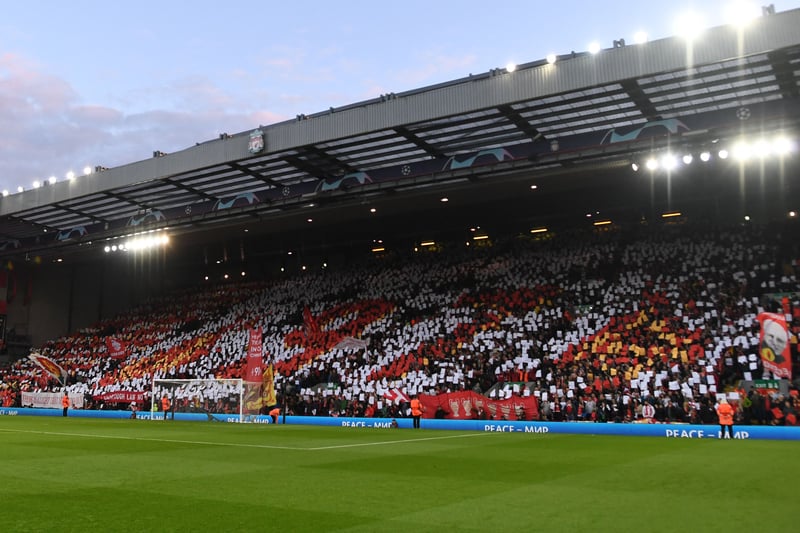 Prior to kick off, supporters in the Kop end also put on a display to commemorate the anniversary of the disaster, with the number 97 signifying the number of supporters who lost their lives 