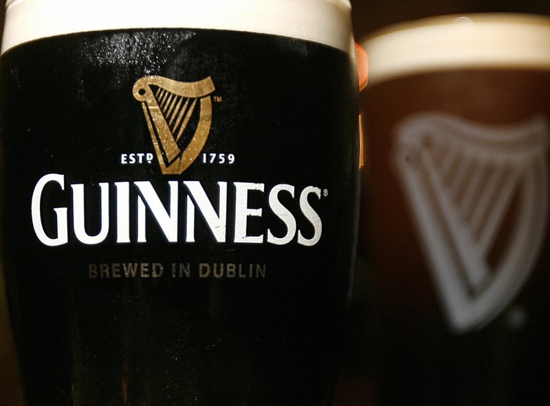 In Ireland a pint of Guinness is known as the black stuff. 