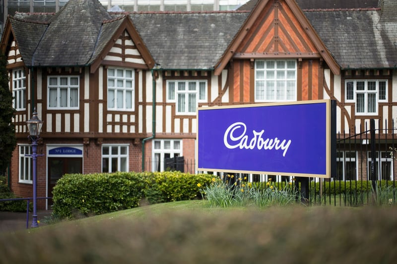 The entrance to the Cadbury factory in Bournville on April 5, 2017 in Birmingham, United Kingdom. The Cadbury name is synonymous with chocolate throughout the world.John Cadbury began selling drinking chocolate in Birmingham in 1824 and opened a chocolate factory 1831. The business was developed further by his two sons and they went on to build the garden village of Bournville. The Cadbury family were famously Quakers and this influenced their business practices with no alcohol being sold in Bournville,They also helped to create the old age pension and what is now the RSPCA.Direct descendent James Cadbury has continued with the family interest in chocolate running lovecocoa.com which delivers luxury chocolate bars through the post.The Cadbury brand is now owned by American food giant Kraft.  (Photo by Christopher Furlong/Getty Images)