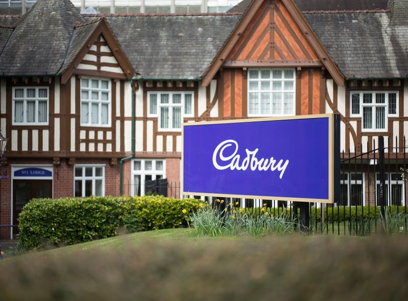 The entrance to the Cadbury factory in Bournville on April 5, 2017 in Birmingham, United Kingdom. The Cadbury name is synonymous with chocolate throughout the world.John Cadbury began selling drinking chocolate in Birmingham in 1824 and opened a chocolate factory 1831. The business was developed further by his two sons and they went on to build the garden village of Bournville. The Cadbury family were famously Quakers and this influenced their business practices with no alcohol being sold in Bournville,They also helped to create the old age pension and what is now the RSPCA.Direct descendent James Cadbury has continued with the family interest in chocolate running lovecocoa.com which delivers luxury chocolate bars through the post.The Cadbury brand is now owned by American food giant Kraft.  (Photo by Christopher Furlong/Getty Images)