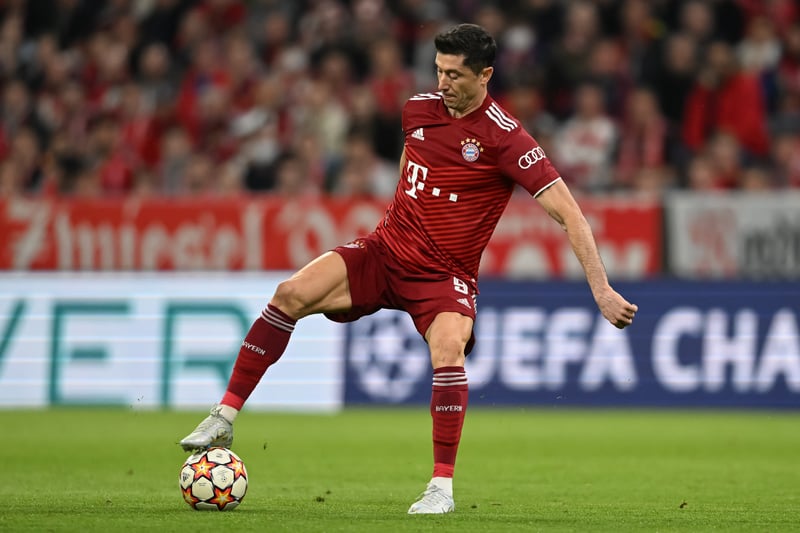 Although it’s unlikely the 33-year old will leave Bayern this summer it has been rumoured he could become available and is still one of if not the best striker in the world