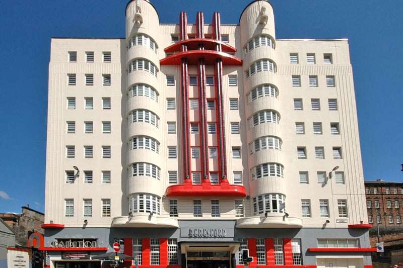 The former hotel was first opened in 1938 to provide accommodation for those attending the 1938 Empire Exhibition in Glasgow. It is often described as the city’s first skyscraper. 