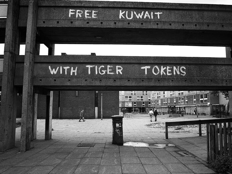 One of Richard Davis’ photos of Hulme