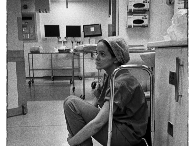 David Collyer documented the working life of the staff at Nevill Hall hospital in Abergavenny in Wales as they adapted to the arrival of Covid-19.