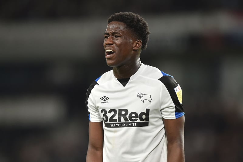 Crystal Palace look set to swoop for Derby County winger Malcolm Ebiowei with the 18-year-old out of contract in the summer. (Alan Nixon)