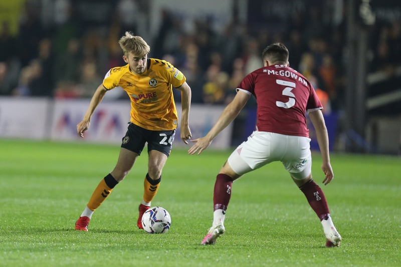 The midfielder had a fairly fruitful spell at Newport County last season, making 28 appearances in all competitions. Another switch to League Two or a step up to League One may be on the cards.