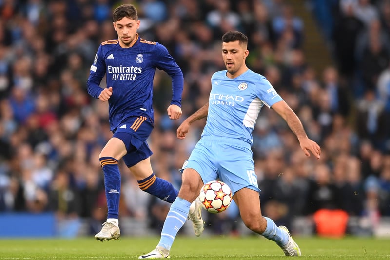 Made City tick in the middle and constantly dropped deep to collect the ball off City’s centre-backs. The former Atletico Madrid man was also a physical presence up against Luka Modric and Federico Valverde.