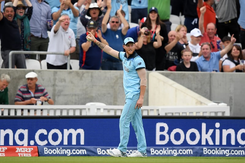 Stokes would go on help England win their 2019 World Cup Final against New Zealand but before he achieved this, he took one of the best ever World Cup catches. It was later said that had he been standing where he was told, the catch would have been much easier (but far less impressive!) so there was no option to not catch.  Adil Rashid bowled to Andile Phehlukwayo and Stokes took a catch involving a leap, a twist and complete heroics - in truth, no description can do it justice.
