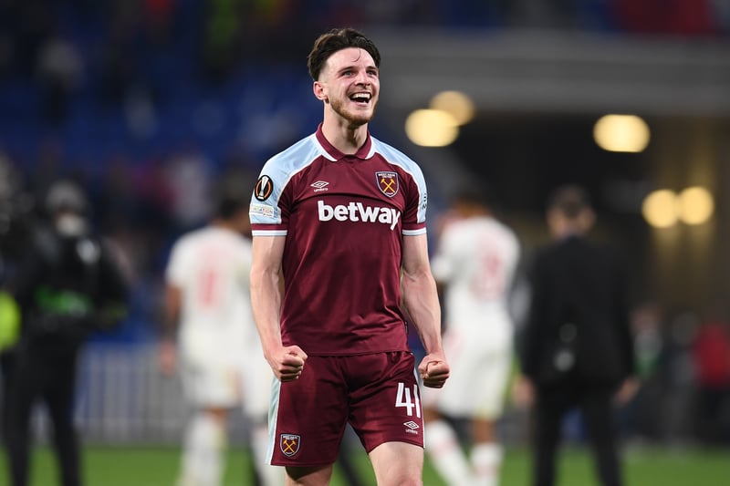Rice looks increasingly likely to leave West Ham this season and them winning the Europa League would be his perfect send off. 