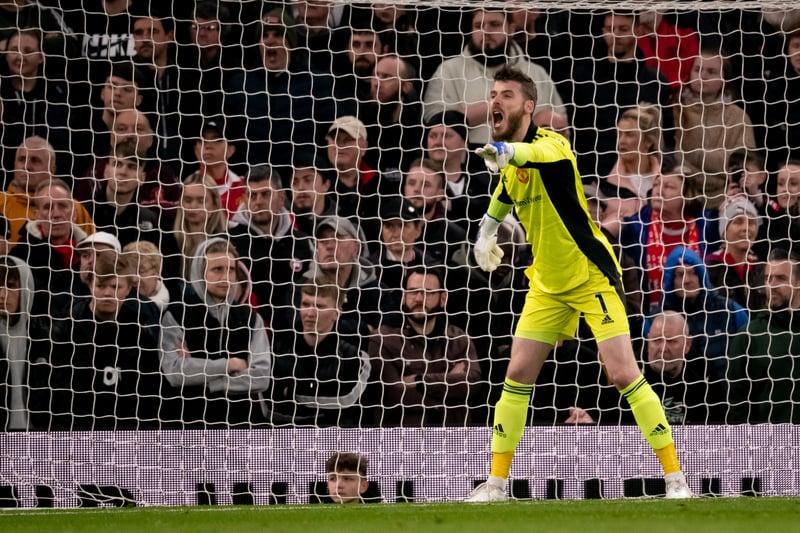 United’s best player on the night, and the goalkeeper was forced into several saves in the first half, while he couldn’t have hoped to save any of Chelsea’s goals.