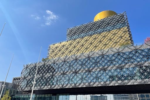 Another accolade for the city is that it is the home of Europe’s biggest public library.

The library is situated on the west side of the city centre at Centenary Square and houses an impressive collection of rare books as well as archives and photography.