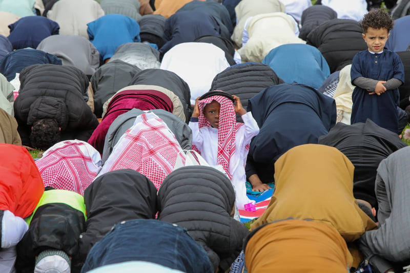 Families come together for one of the biggest Eid celebrations in Europe