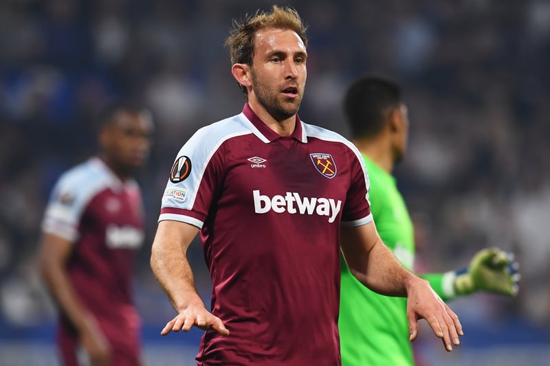 The 31-year-old Englishman has been a rock at the heart of the Hammers defence in Europe and takes his place in a back three