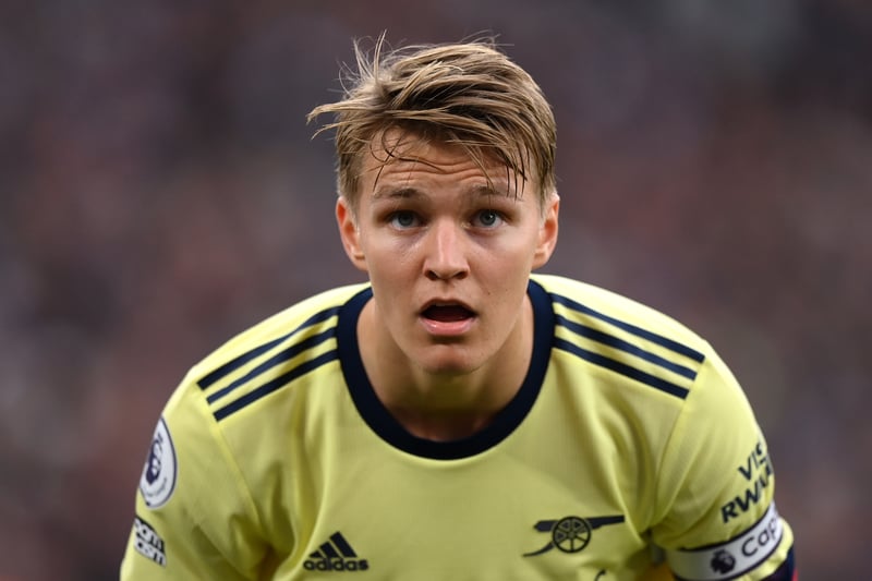 Odegaard has established himself as a first team regular after an impressive season in the Premier League.