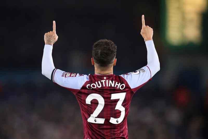 A bright display from the Brazilian who is strongly rumoured to be joining Villa on a permanent this summer. Lots of touches of magic throughout.