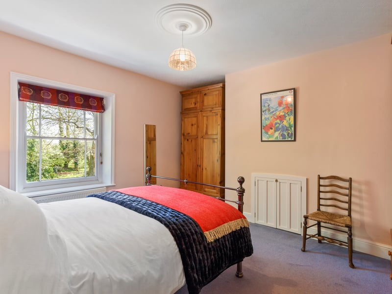 At first floor level, the four bedrooms are served by the second family shower room.